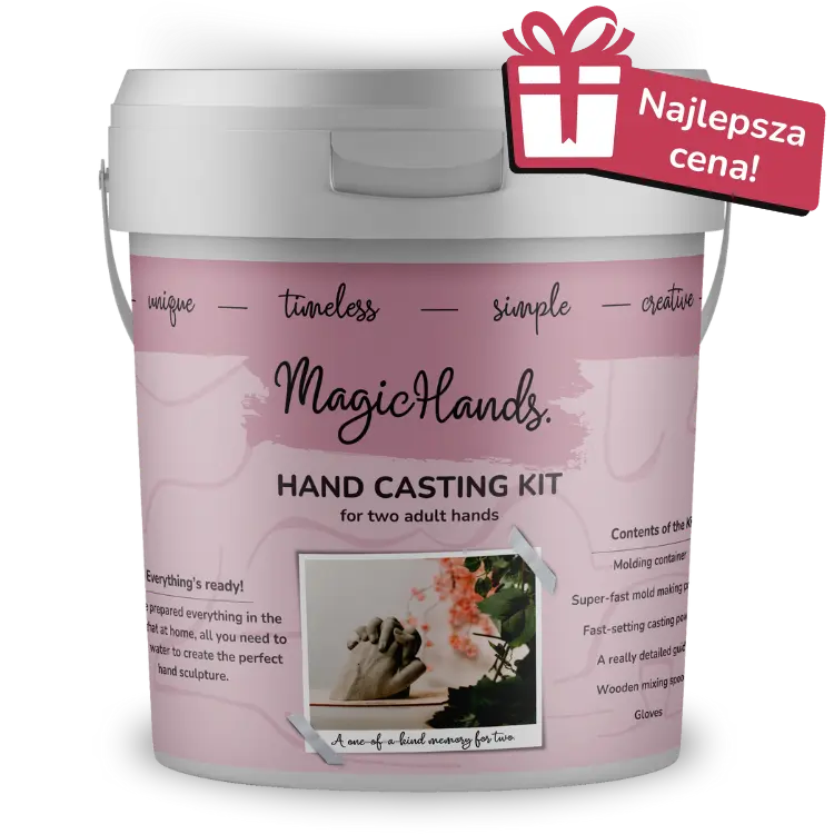 MagicHands. zestaw do odlewu dłoni – DLA PARY